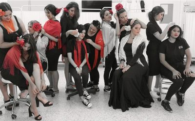 Maquillaje de Pasarela de Flamenca